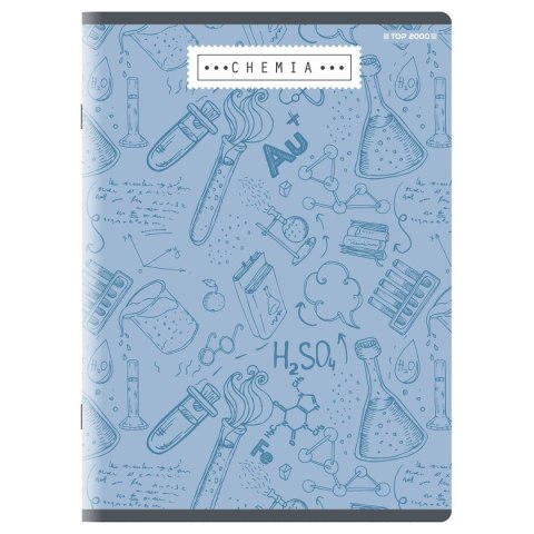 Zeszyt chemia A5 60k. 70g krata [mm:] 150x210 TOP-2000 (400160610) TOP-2000