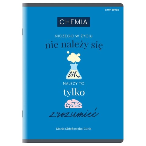 Zeszyt chemia A5 60k. 70g krata [mm:] 150x210 TOP-2000 (400160610) TOP-2000