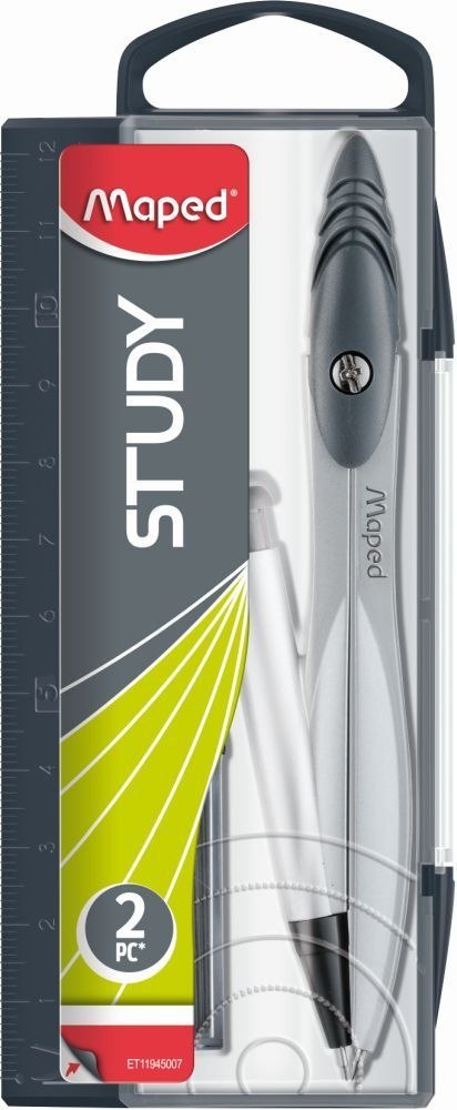 Cyrkiel Study z ołówkiem automatycznym 3 el. Maped (119430) Maped
