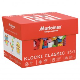 Klocki konstrukcyjne Marioinex Classic Blocks 350 elementów Marioinex