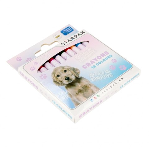 Kredki świecowe Kitty 12 kol. Starpak (532174) Starpak