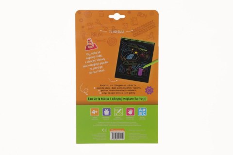 Książeczka edukacyjna Pojazdy. Zdrapywanka z rysikiem Aksjomat Aksjomat