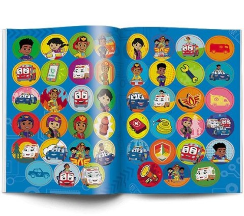 Książka dla dzieci Disney. Straż Ekipa. Kolorowanka według kodu Ameet (KKO 9104) Ameet