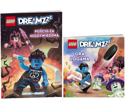 Książka dla dzieci LEGO® DREAMZzz™. Logan kontra Nigdywiedźma Ameet (Z ALB 5401) Ameet