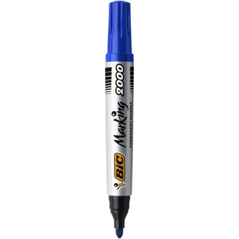 Marker permanentny Bic Marking 2000, niebieski 1,5mm okrągła końcówka (8209143) Bic