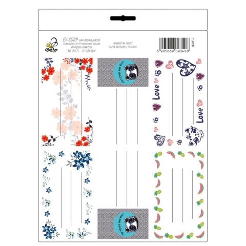 Naklejka (nalepka) MODERNO Ev-corp (NZMF-B) Ev-corp