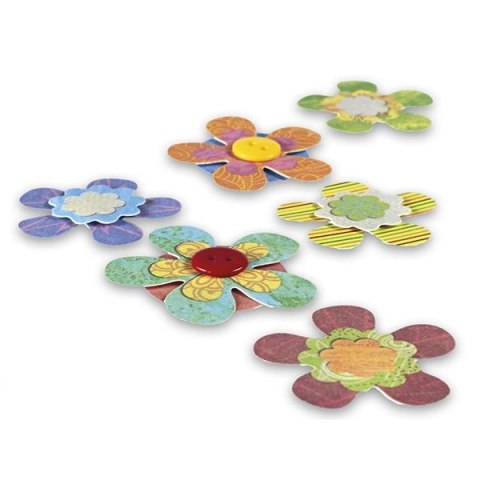 Naklejka (nalepka) Craft-Fun Series kwiaty Titanum (19TC0807-11) Titanum