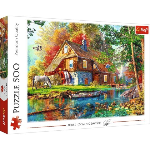 Puzzle Chatka nad rzeką 500 el. Trefl (37484) Trefl