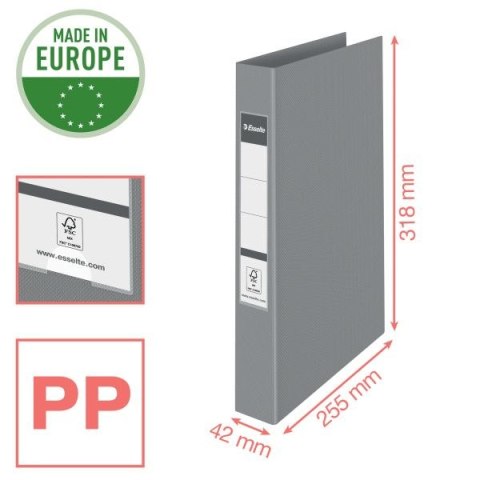 Segregator ringowy Colour Breeze A4 25mm niebieski Esselte (626497) Esselte