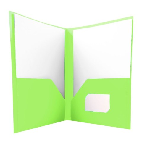 Skoroszyt 5903242103384 A4 zielony polipropylen PP Tetis (BT619-Z (120)) Tetis