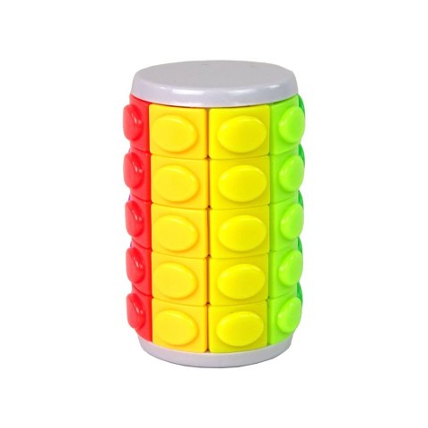 Układanka Łamigłówka Walec Obrotowy Kolorowy Lean (15197) Lean