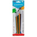 Zestaw pędzli Starpak 6 sztuk (147273) Starpak