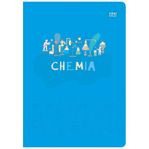 Zeszyt tematyczny A5 60k. 70g krata Interdruk (ZE60#CHEFSC) Interdruk