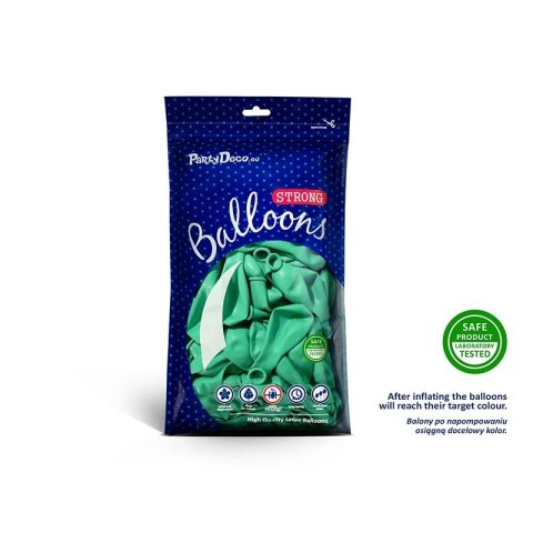 Balon gumowy miętowy Partydeco (SB12P-103) Partydeco