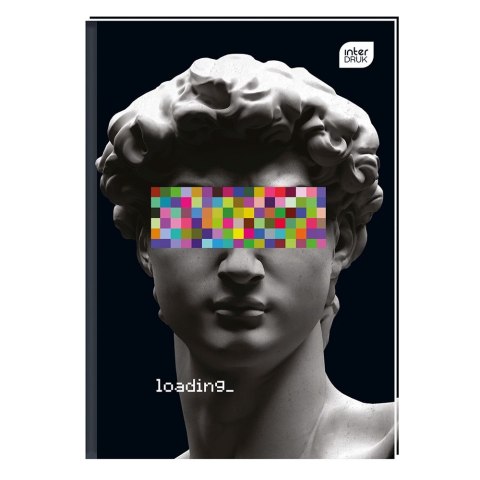 Brulion A5 96k. 70g krata Interdruk (BRA5#412A) Interdruk