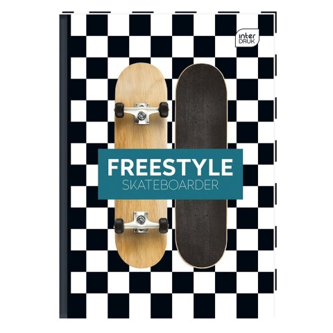 Brulion A5 96k. 70g krata Interdruk (BRA5#412A) Interdruk