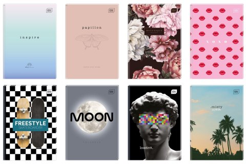 Brulion A5 96k. 70g krata Interdruk (BRA5#412A) Interdruk