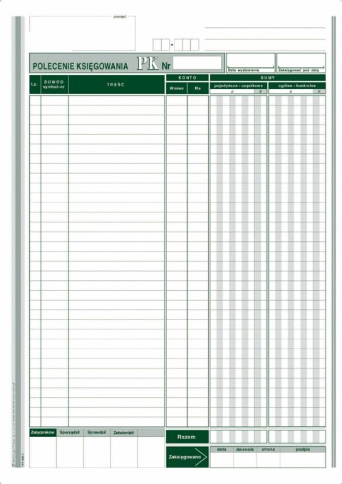 Druk offsetowy O pap. A4 80k. Michalczyk i Prokop (439-1) Michalczyk i Prokop