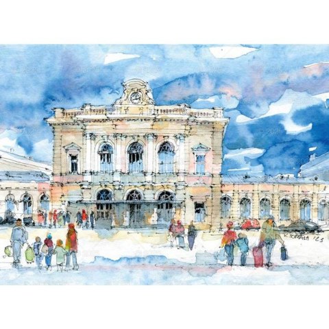 Kalendarz ścienny MIASTA POLSKI WIELOPLANSZOWY 12K A3 Lucrum (RW5) Lucrum