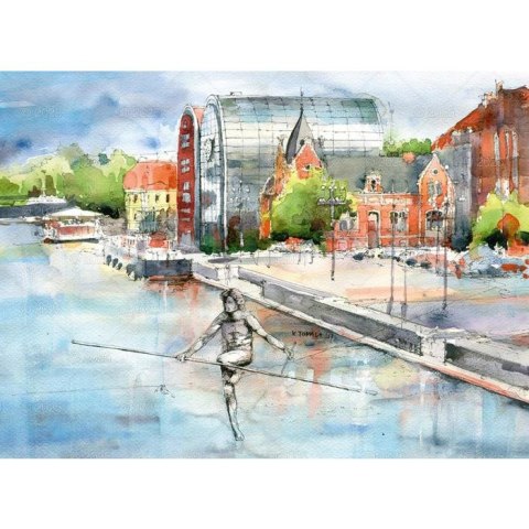 Kalendarz ścienny MIASTA POLSKI WIELOPLANSZOWY 12K A3 Lucrum (RW5) Lucrum