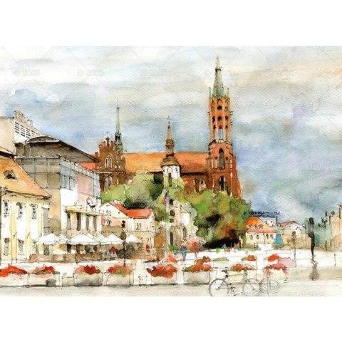 Kalendarz ścienny MIASTA POLSKI WIELOPLANSZOWY 12K A3 Lucrum (RW5) Lucrum