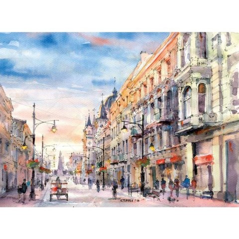 Kalendarz ścienny MIASTA POLSKI WIELOPLANSZOWY 12K A3 Lucrum (RW5) Lucrum