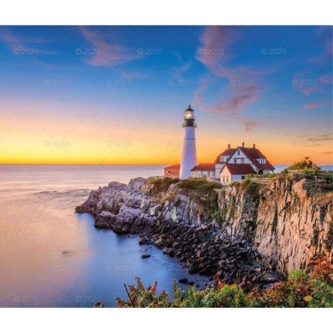 Kalendarz ścienny SŁONECZNE WAKACJE WIELOPLANSZOWY 12K 320mm x 470mm Lucrum (RW10) Lucrum