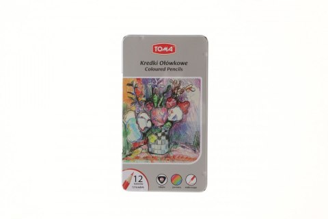 Kredki ołówkowe 12 kol. Toma (TO-550 0 2) Toma