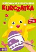 Książeczka edukacyjna Wielkanocne kolorowanki. Kurczątka Zielona Sowa Zielona Sowa