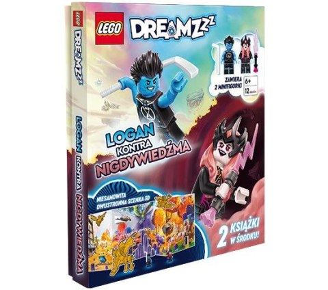Książka dla dzieci LEGO® DREAMZzz™. Logan kontra Nigdywiedźma Ameet (Z ALB 5401) Ameet