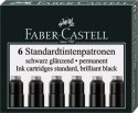 Naboje krótkie czarny Faber Castell (fc185507) Faber Castell