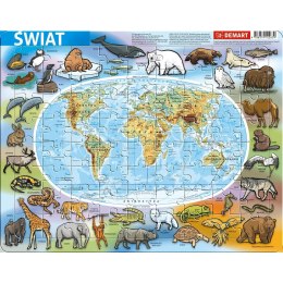 Puzzle Demart Świat fizyczna Demart