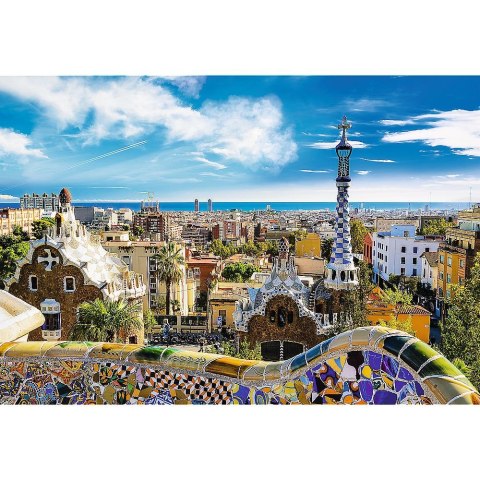 Puzzle park guell barcelona 1500 el. Trefl (26147) Trefl
