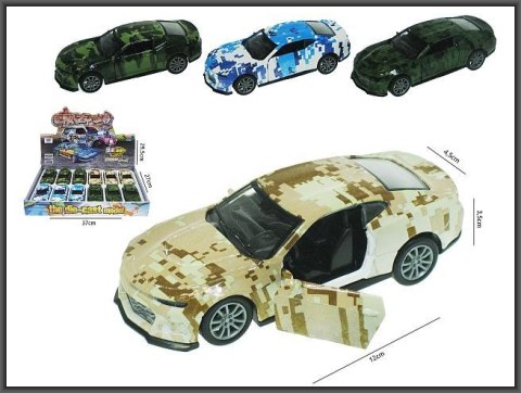 Samochód 13cm metal z napędem 4-kolory Hipo (HX143) Hipo