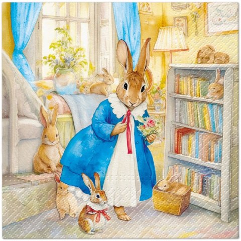 Serwetki Lunch Cozy Home mix nadruk bibuła [mm:] 330x330 Paw (SDL146500) Paw