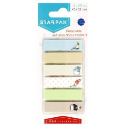 Zakładki indeksujące Papuga Starpak (505504) Starpak