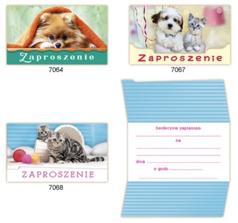 Zaproszenie Duże Zoo Merigraf Merigraf