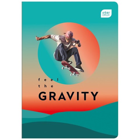 Zeszyt zeszty A5 80k. 70g linia Interdruk (ZE80KF=) Interdruk