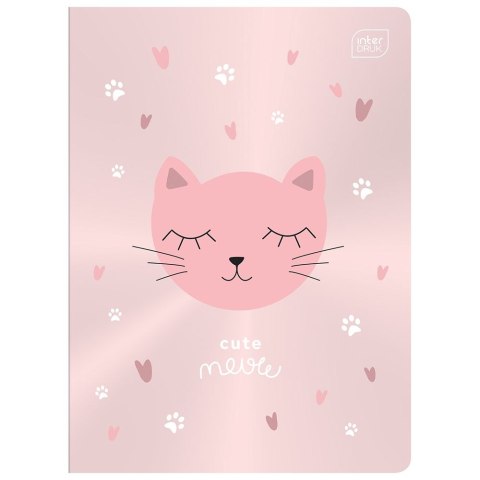 Zeszyt Metalic A5 16k. 70g krata (5902277326706)