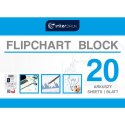 Blok do tablic flipchart Interdruk A1 20k. 80g krata [mm:] 1000x640 (FLI20#) Interdruk