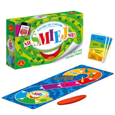 Gra planszowa podstawowa nie śmiej się Alexander Alexander