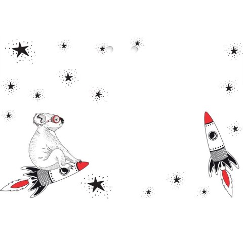 Kartka składana KARNET B8 odlotowiec Henry (5905701484362) Henry