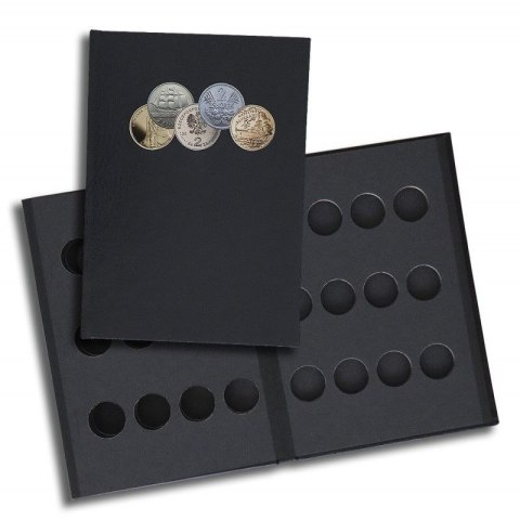 Klaser numizmatyczny Golden Nordic czarny [mm:] 163x225 Warta (1829-112-002) Warta