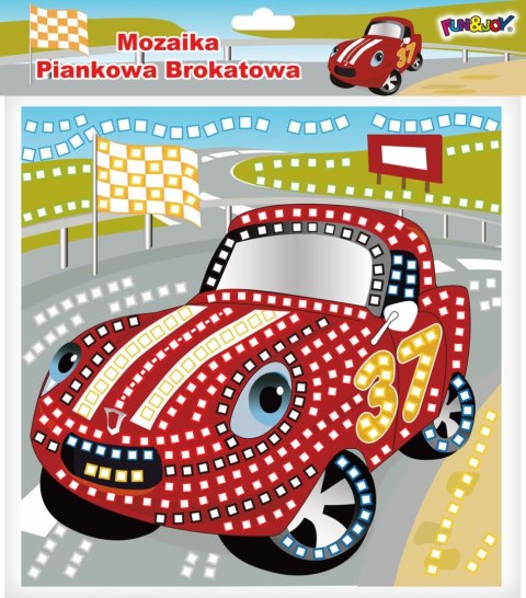 Mozaika Glitter AUTO Fun&Joy (FJSR2202) Fun&Joy