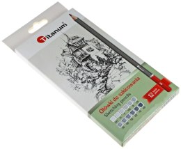 Ołówek w kartonowym pudełku (różne) Titanum Titanum