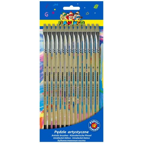 Pędzel nr 8 Flamingo Flamingo