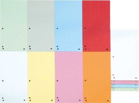 Przekładka czysta 1/3 A4 czerwona 190g 100k Donau (8620100-04PL) Donau