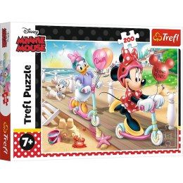 Puzzle Trefl Minie na Plaży 200 el. (13262) Trefl