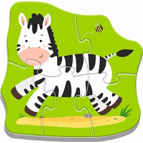 Puzzle puzzle baby classic zwierzatka na safari 18 el. Trefl (36073) Trefl