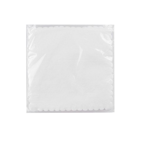 Serwetki gastronomiczne 15x15 cm biała bibuła [mm:] 150x150 Arpex (D2904) Arpex